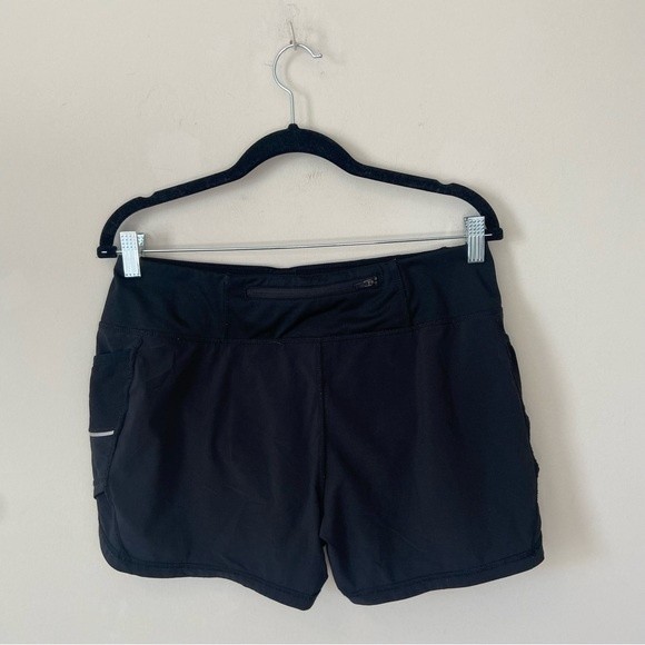 Athleta Ready Set Go Reflective Shorts Sz Medium - Picture 3 of 8